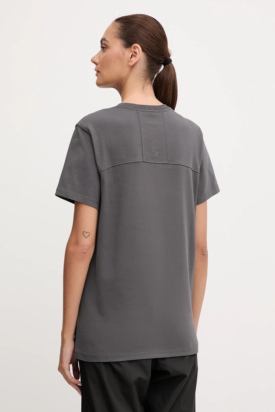Odzież The North Face t-shirt bawełniany Dome Relaxed NF0A8DZ2RHI1 szary