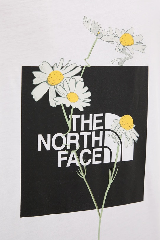 The North Face t-shirt bawełniany NF0A8F67FN41 biały