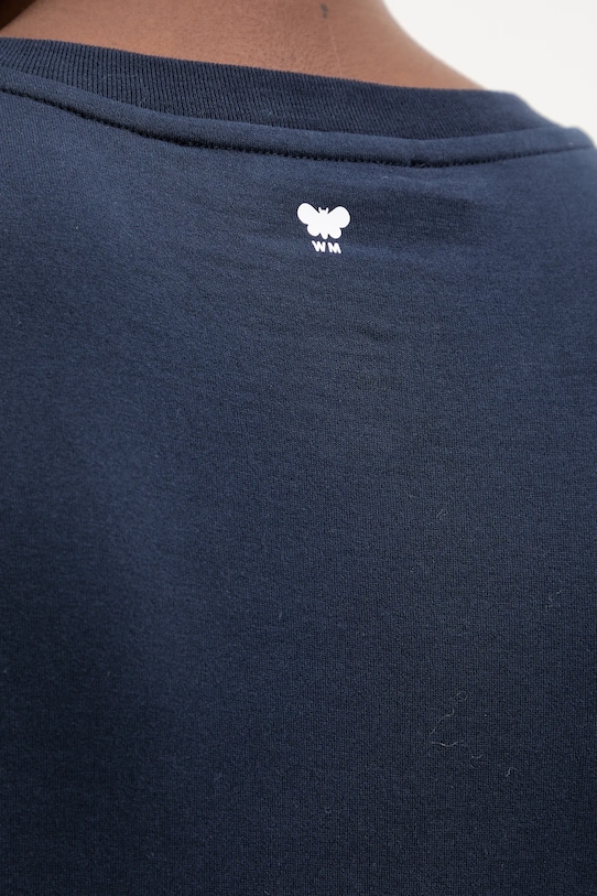 Weekend Max Mara t-shirt bawełniany CLOWN 2525976012600 granatowy