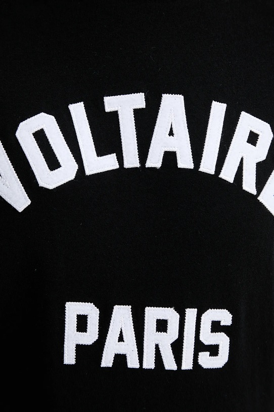 ZADIG&VOLTAIRE t-shirt bawełniany JWTS02837 czarny