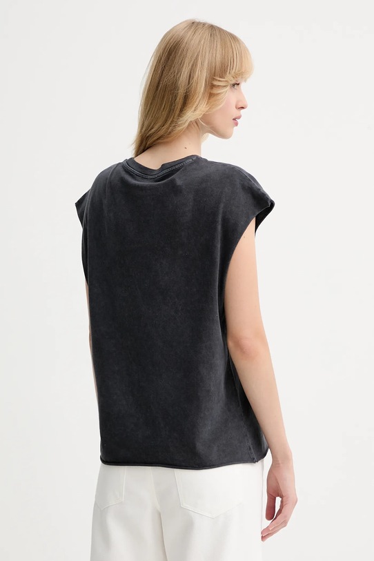 Odzież ZADIG&VOLTAIRE t-shirt bawełniany JWTT01275 szary