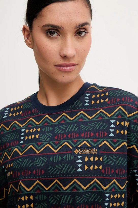 Columbia tricou din bumbac bleumarin 2135251