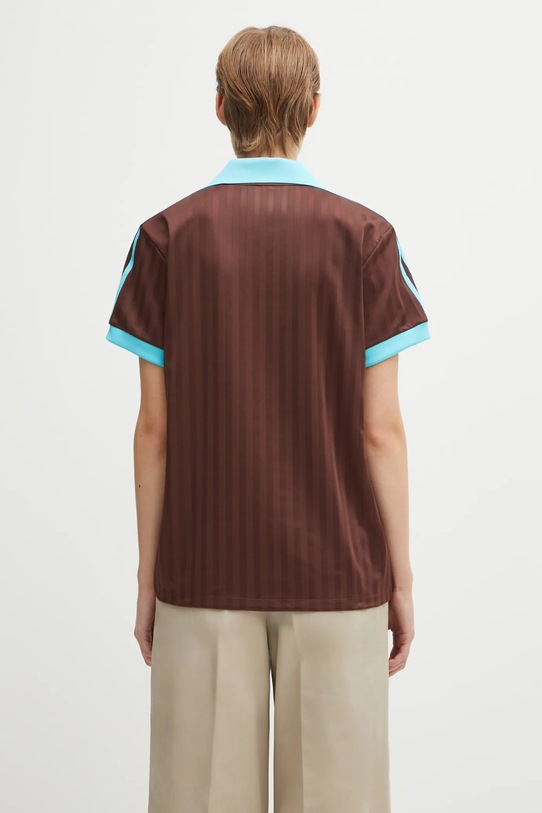 Odzież adidas Originals t-shirt Football Tee JY3542 brązowy