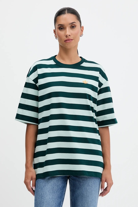 adidas Originals t-shirt Striped Ss Tee pozostałe zielony KF2322