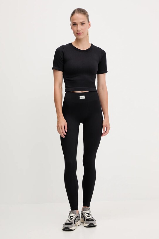 Hummel t-shirt treningowy 230306 czarny AW25