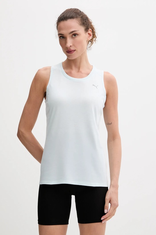 Puma top treningowy regular niebieski 526843
