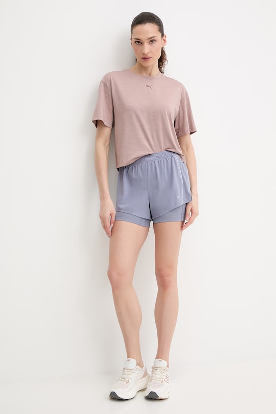 Puma t-shirt treningowy 527457 różowy SS26