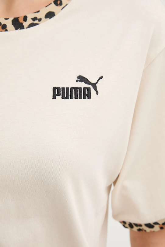 Puma t-shirt bawełniany 688082. beżowy