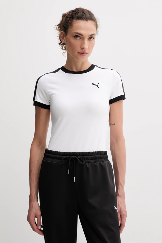 Puma t-shirt aplikacja biały 632129
