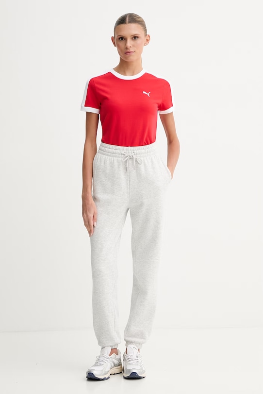 Puma t-shirt 632129 czerwony SS26