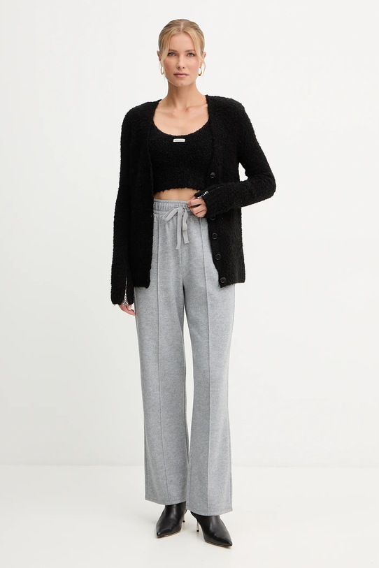 Patrizia Pepe top cu lână 2K0354.K222 negru AW25