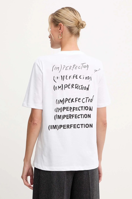 Îmbrăcăminte Patrizia Pepe tricou din bumbac 2M4521.J365 alb