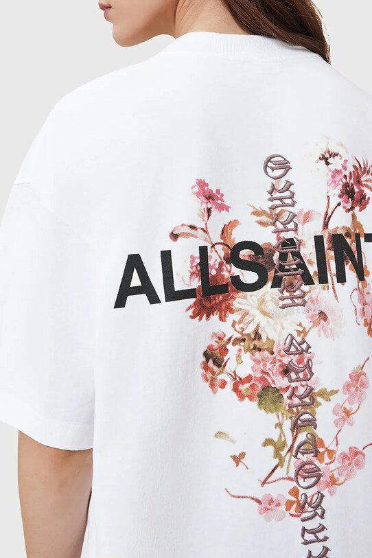 Odzież AllSaints t-shirt ETERNAL W284JC biały