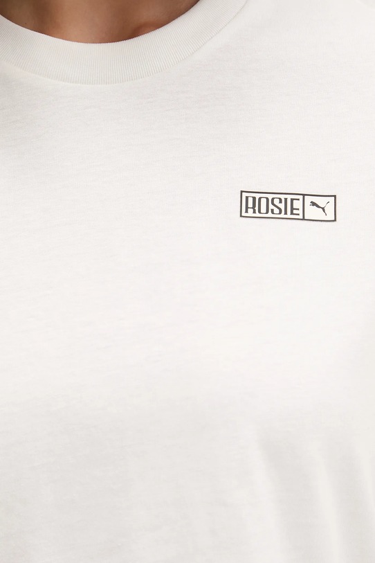 Puma t-shirt PUMA x ROSÉ 633806 beżowy