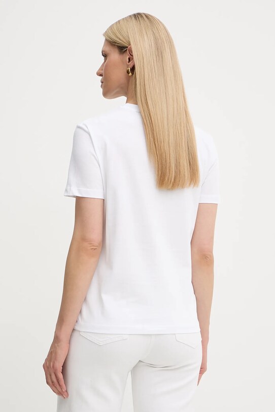 Odzież Just Cavalli t-shirt bawełniany 79PAHE23.CJ110 biały