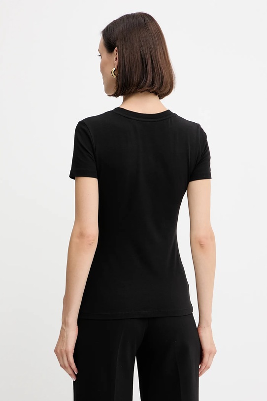 Odzież Just Cavalli t-shirt 79PAHT08.CJ502 czarny