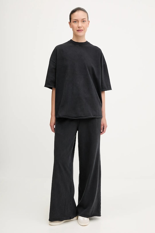 Tričko American Vintage AFO02D černá AW25