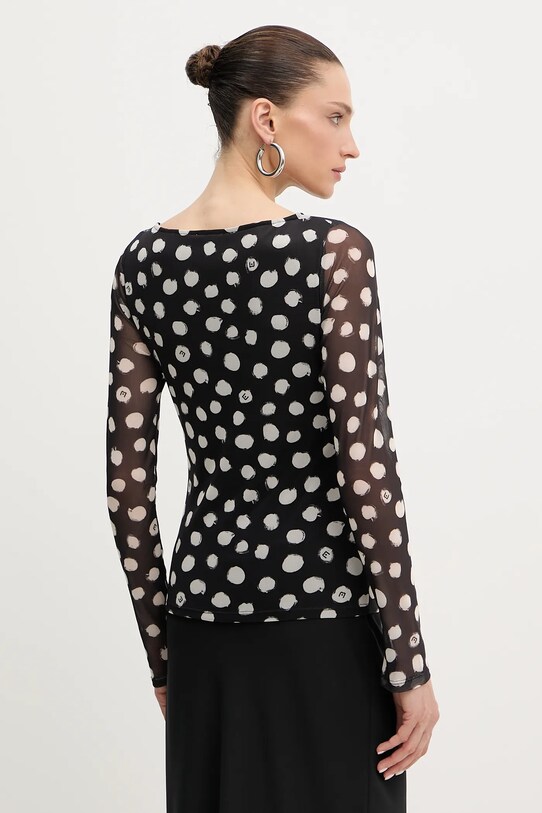 Odzież Liu Jo longsleeve UF5269.JS007 czarny