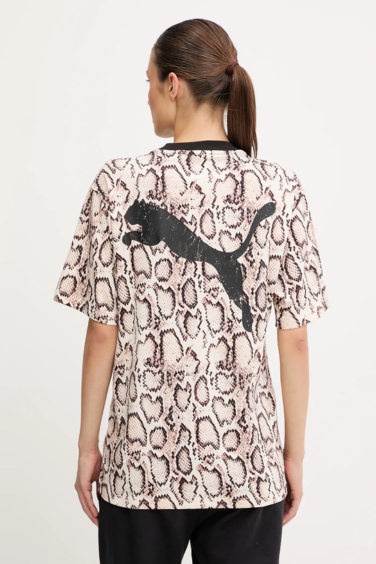 Odzież Puma t-shirt bawełniany PUMA x A$AP ROCKY 635239 beżowy
