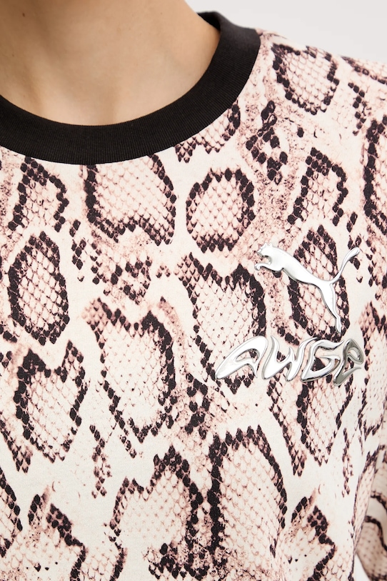 Puma tricou din bumbac PUMA x A$AP ROCKY 635239 bej