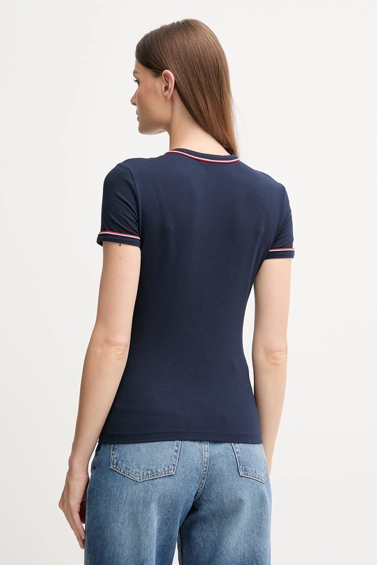 Ρούχα Μπλουζάκι Lacoste TF5289 σκούρο μπλε