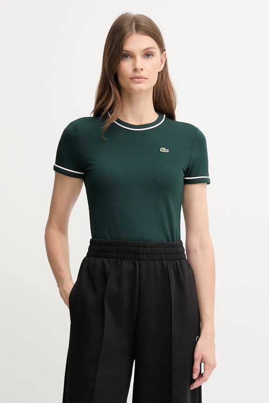 Футболка Lacoste slim зелений TF5289