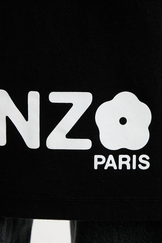 Kenzo pamut póló FF52RO7914SG fekete