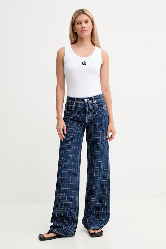 Kenzo top FF52TO7384SJ alb AW25