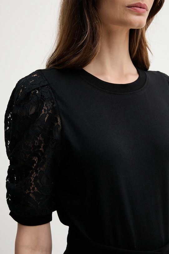 Μπλουζάκι Dkny DJ5T1475 μαύρο