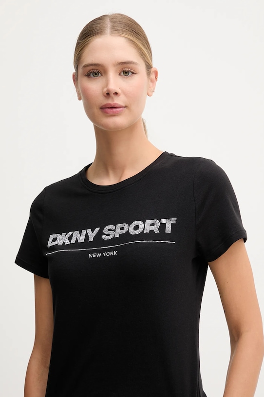 Dkny t-shirt czarny DP5T1376