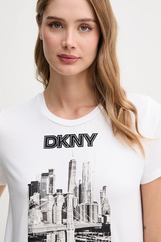 Dkny t-shirt biały P52HOWNA