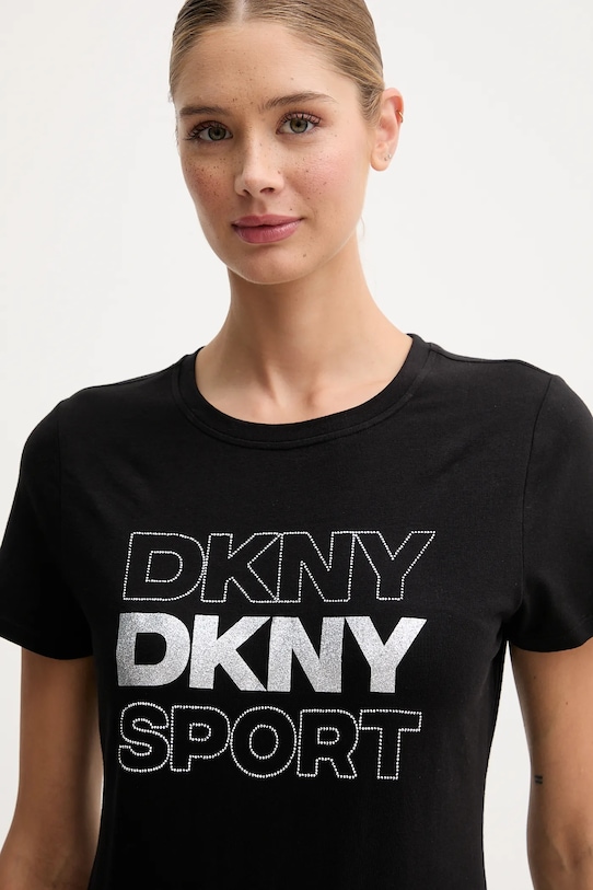Dkny t-shirt czarny DP5T1333