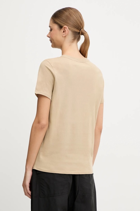 Odzież Dkny t-shirt bawełniany DP5T1366 beżowy