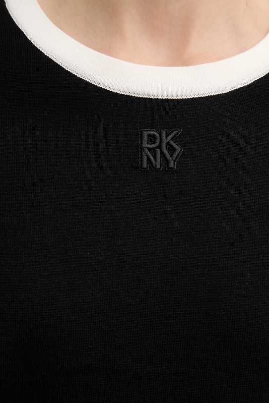 Μπλουζάκι Dkny DJ5R0710 μαύρο