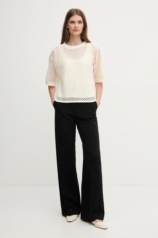 Μπλουζάκι Dkny P5DHSBMA μπεζ AW25