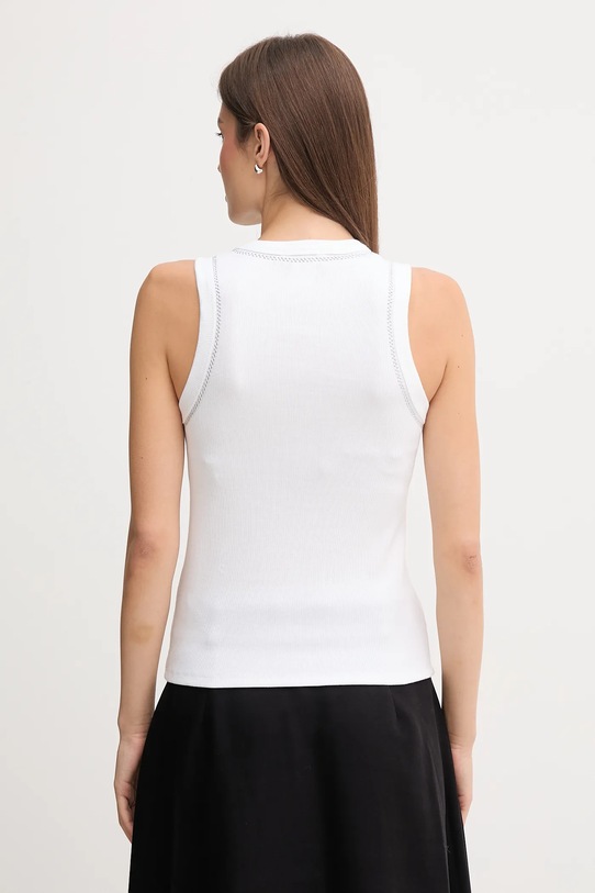 Îmbrăcăminte Dkny top DJ5T1380 alb