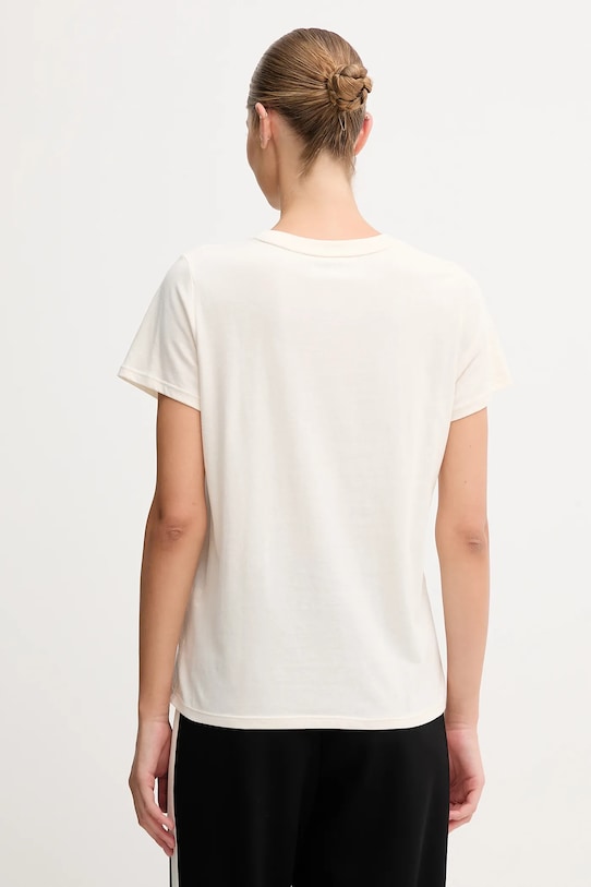 Odzież Dkny t-shirt bawełniany DP5T1364 beżowy