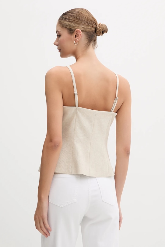 Îmbrăcăminte Dkny bluză UD5JS043 bej