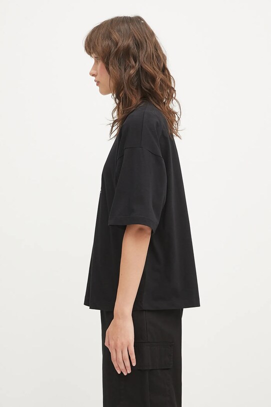 Carhartt WIP t-shirt bawełniany W' S/S Cream Of The Crop I035244.89XX czarny AW25