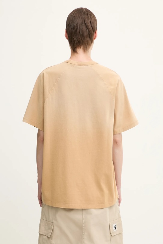 Clothing Carhartt WIP cotton t-shirt W’ S/S Hudson I035138.07E5F brown