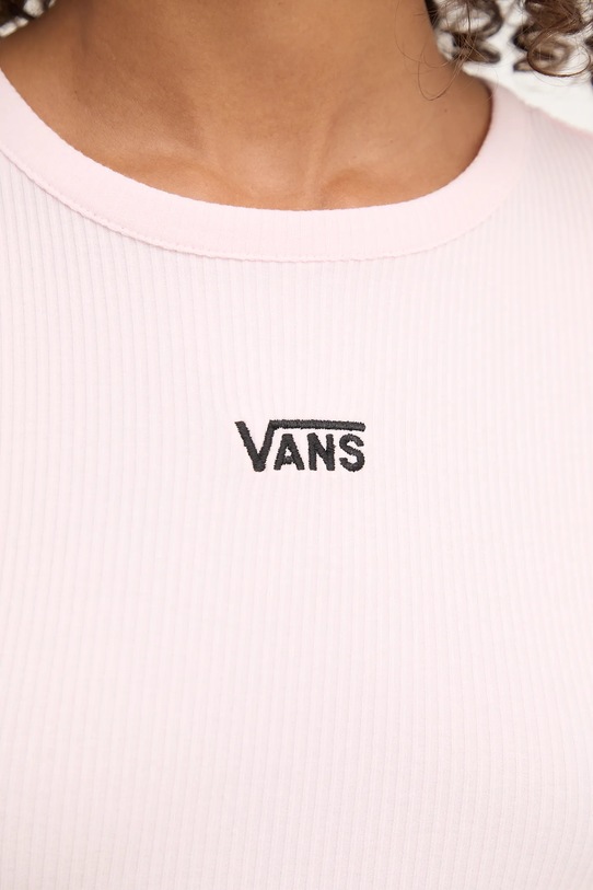 Μπλουζάκι Vans VN000RD1O321 ροζ