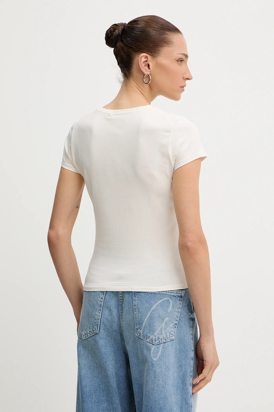 Odzież Guess t-shirt TINI W5YI41.KA0Q1 beżowy