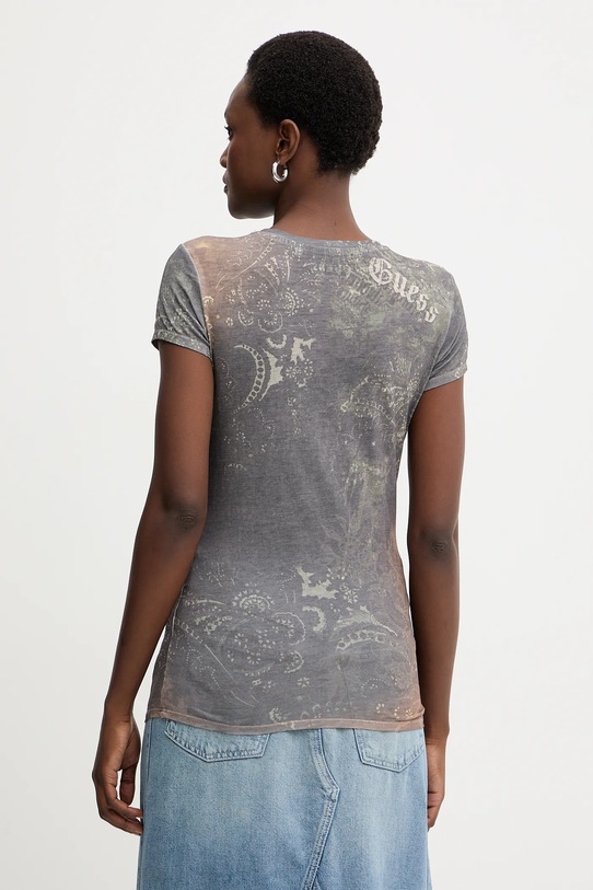 Odzież Guess t-shirt W5BI33.K37Z0 szary