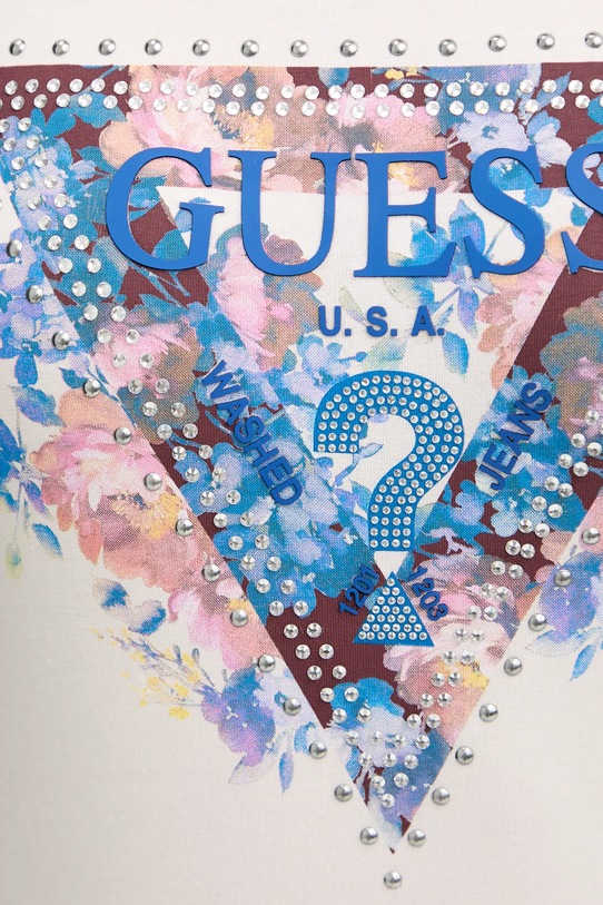 Guess t-shirt W5BI29.J1314 beżowy