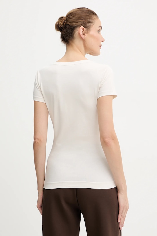 Odzież Guess t-shirt W5BI28.J1314 beżowy