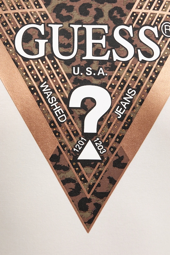 Guess t-shirt W5BI28.J1314 beżowy