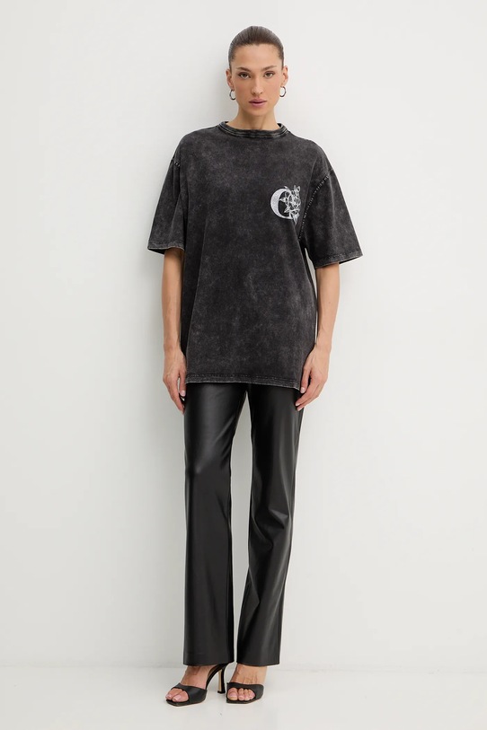 Guess t-shirt bawełniany W5BI19.I3Z14 szary NC25