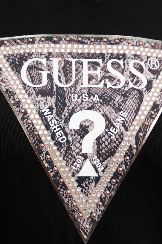 Guess t-shirt W5BI15.J1314 czarny