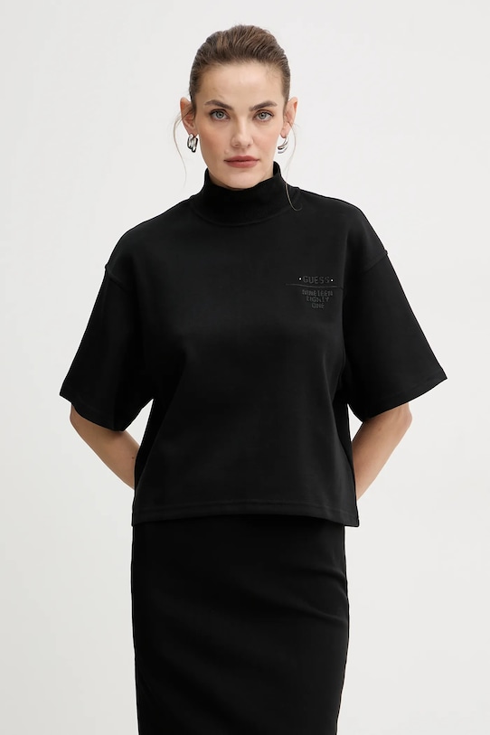 Футболка Guess relaxed чёрный W5BI13.KC3D2