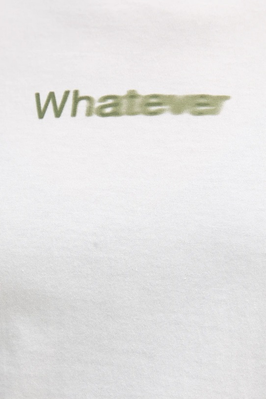 Sisley t-shirt bawełniany 3I1XL107Y biały